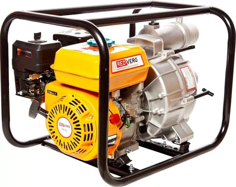 Мотопомпа для грязной воды RedVerg RD-DWP80L